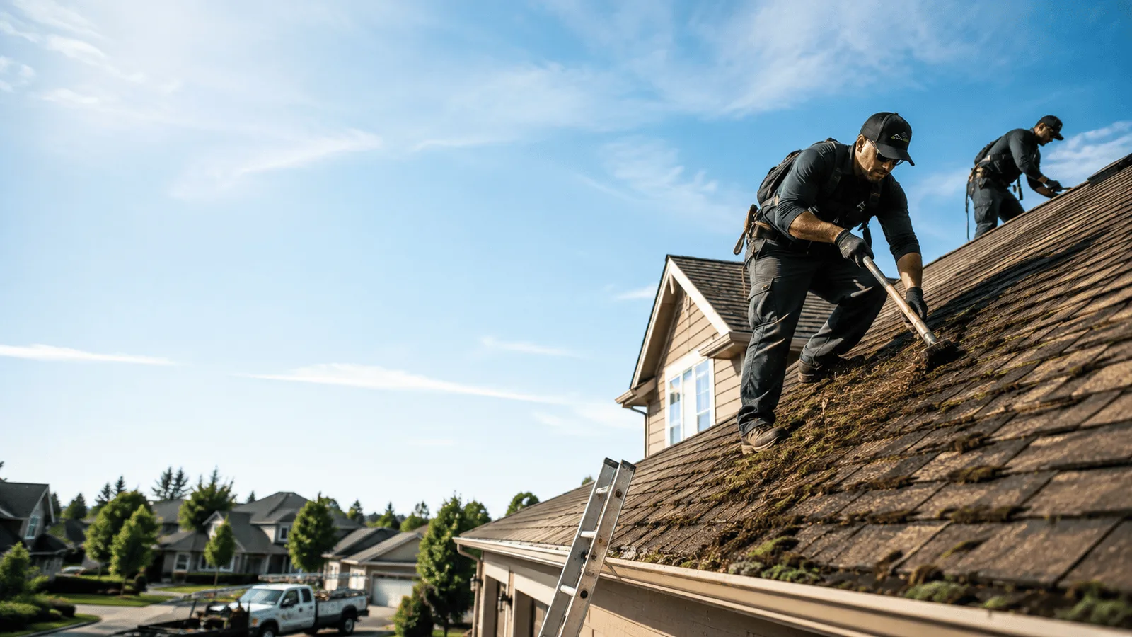 Roof Moss Removal in Sod, WV near me